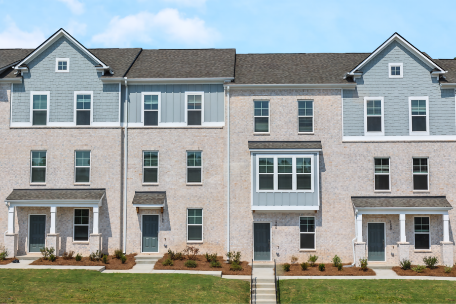townhome exterior fronts